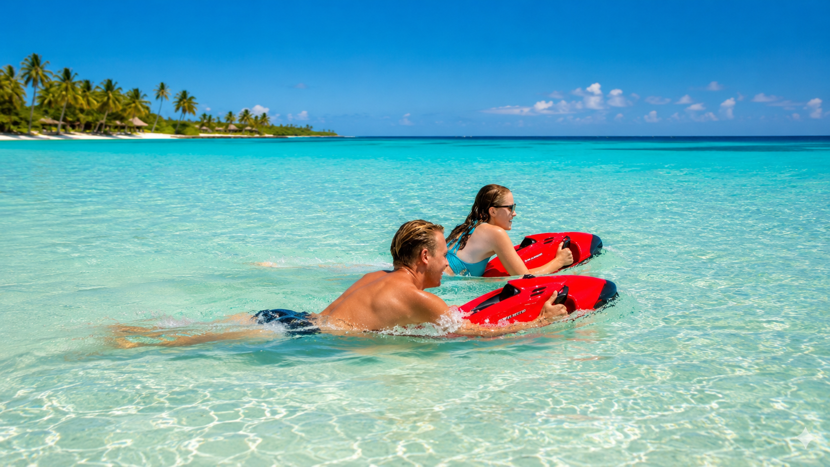 Découvrez le lagon de Grand-Baie avec Seabob Mauritius